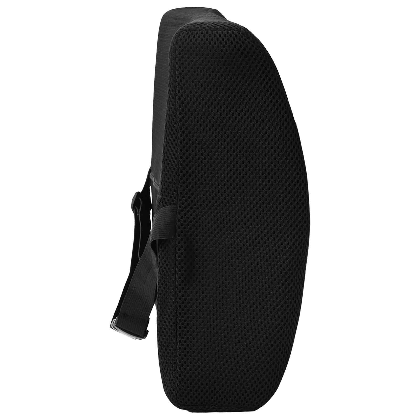 Cuscino lombare Nero Schiuma Memory 35,5 x 30 x 12 cm