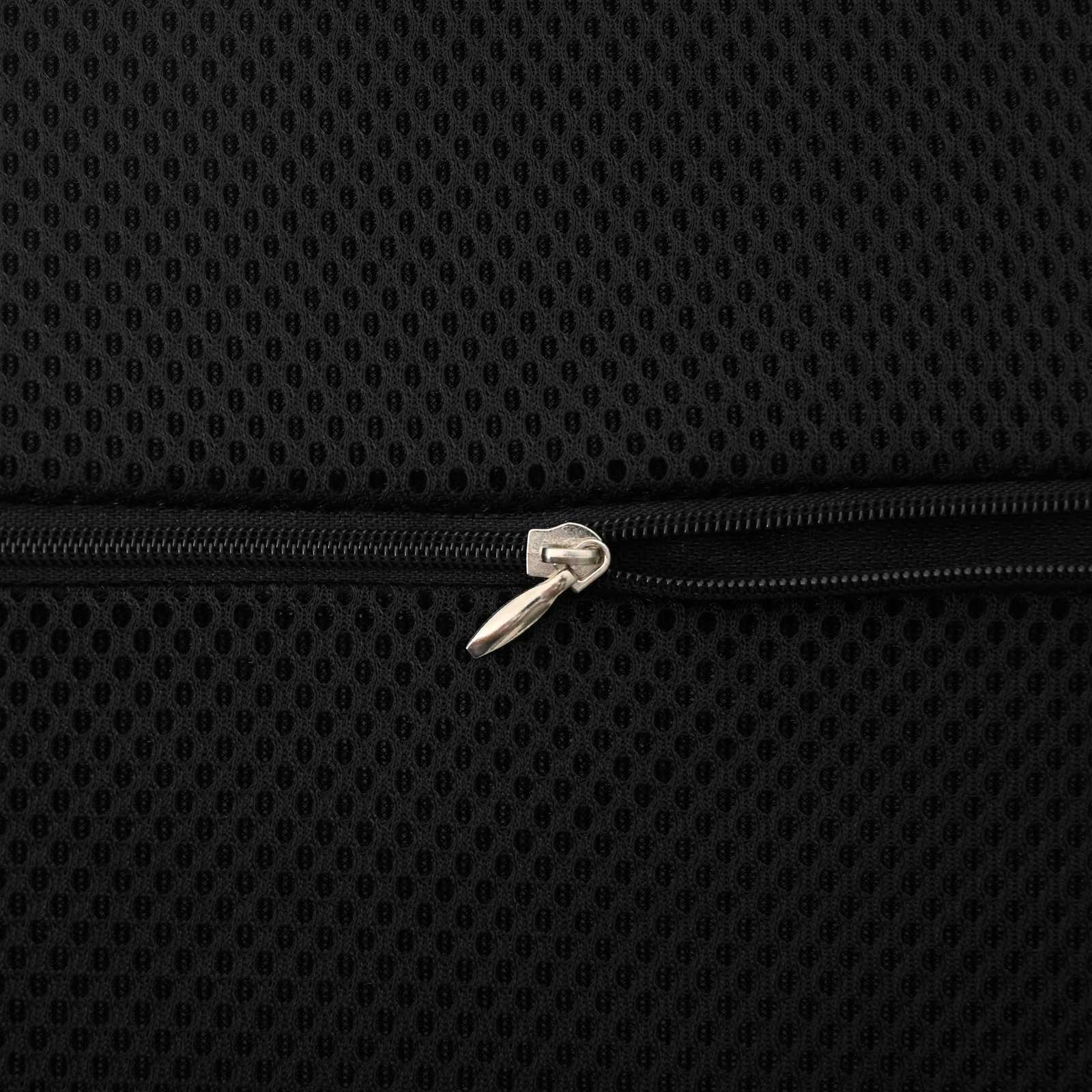 Cuscino lombare Nero Schiuma Memory 35,5 x 30 x 12 cm