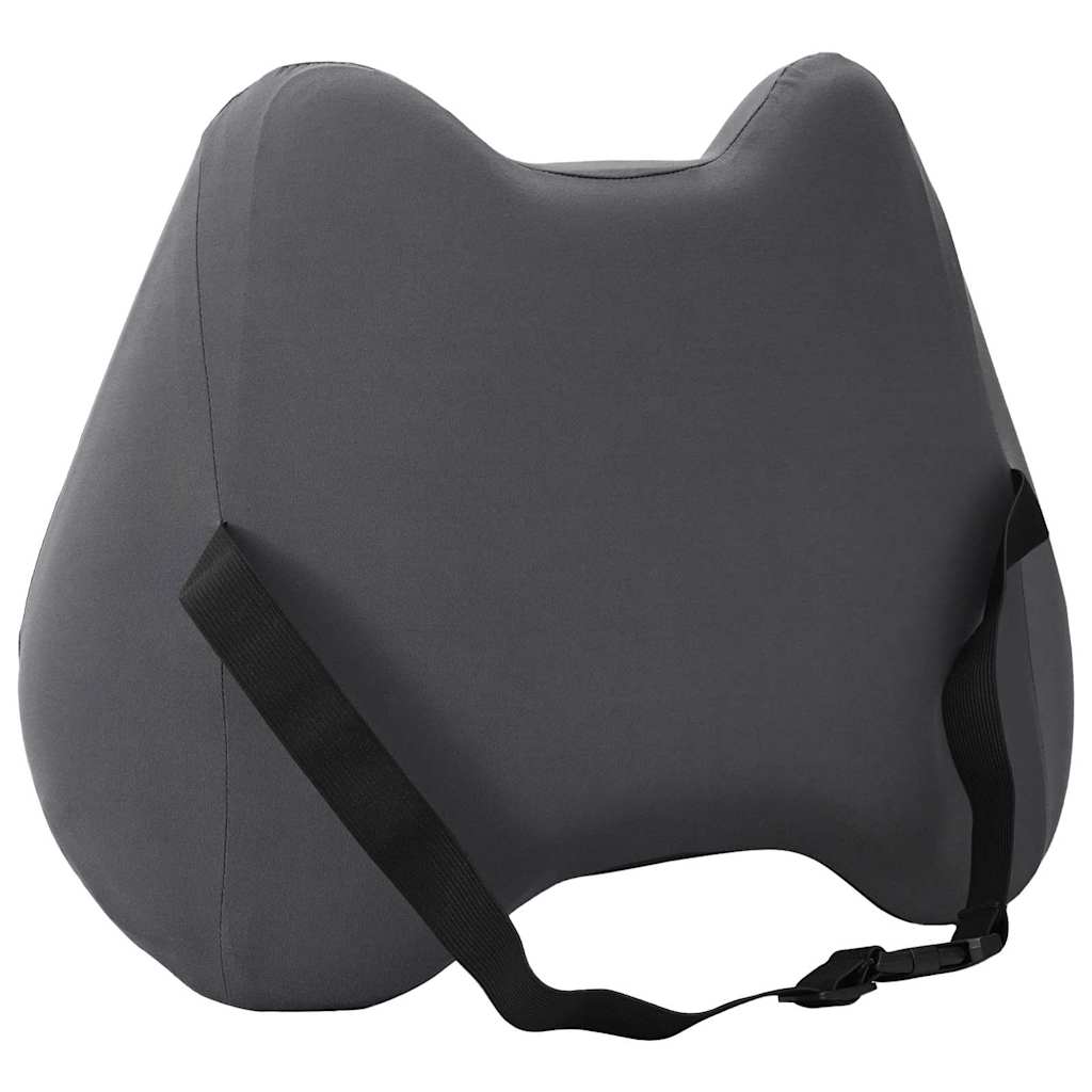 Cuscino lombare Grigio Schiuma Memory 40 x 32 x 14 cm