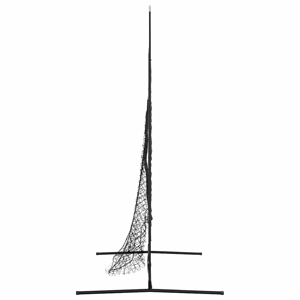 Rete da pratica per baseball Nero 250 x 106 x 209 cm Poliestere