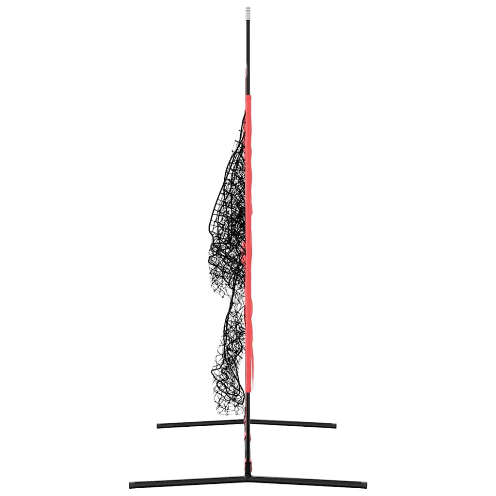 Rete da pratica per baseball Nero 214,5 x 89,5 x 181 cm