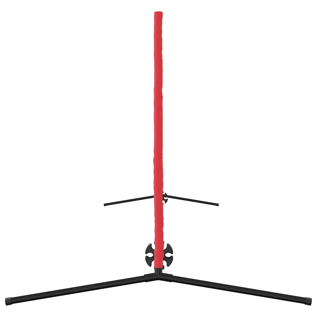 Rete da tennis Nero e Rosso 396 x 92 x 87 cm Poliestere