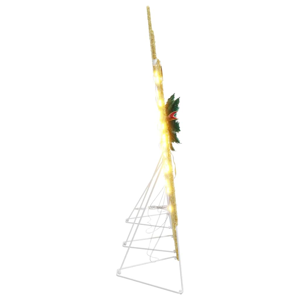 Renne LED 3 pz Bianco caldo 43 x 18 x 66 cm Tessuto