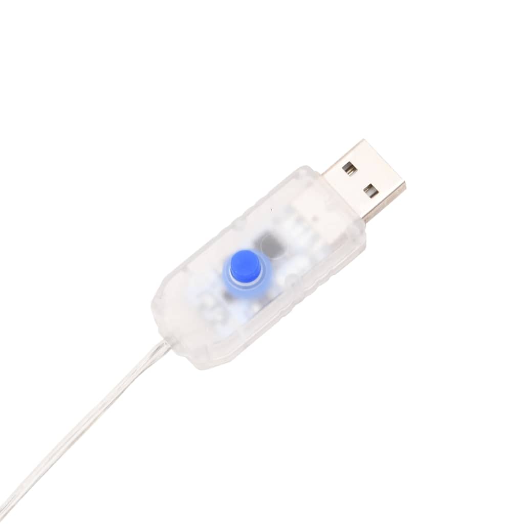 Renne LED 3 pz Bianco Freddo 43 x 18 x 66 cm Tessuto