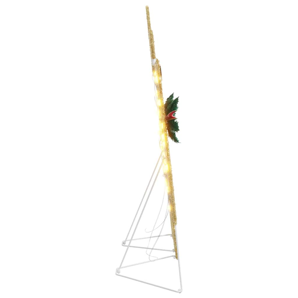 Renne LED 2 pz Bianco caldo 45 x 19 x 65 cm Tessuto