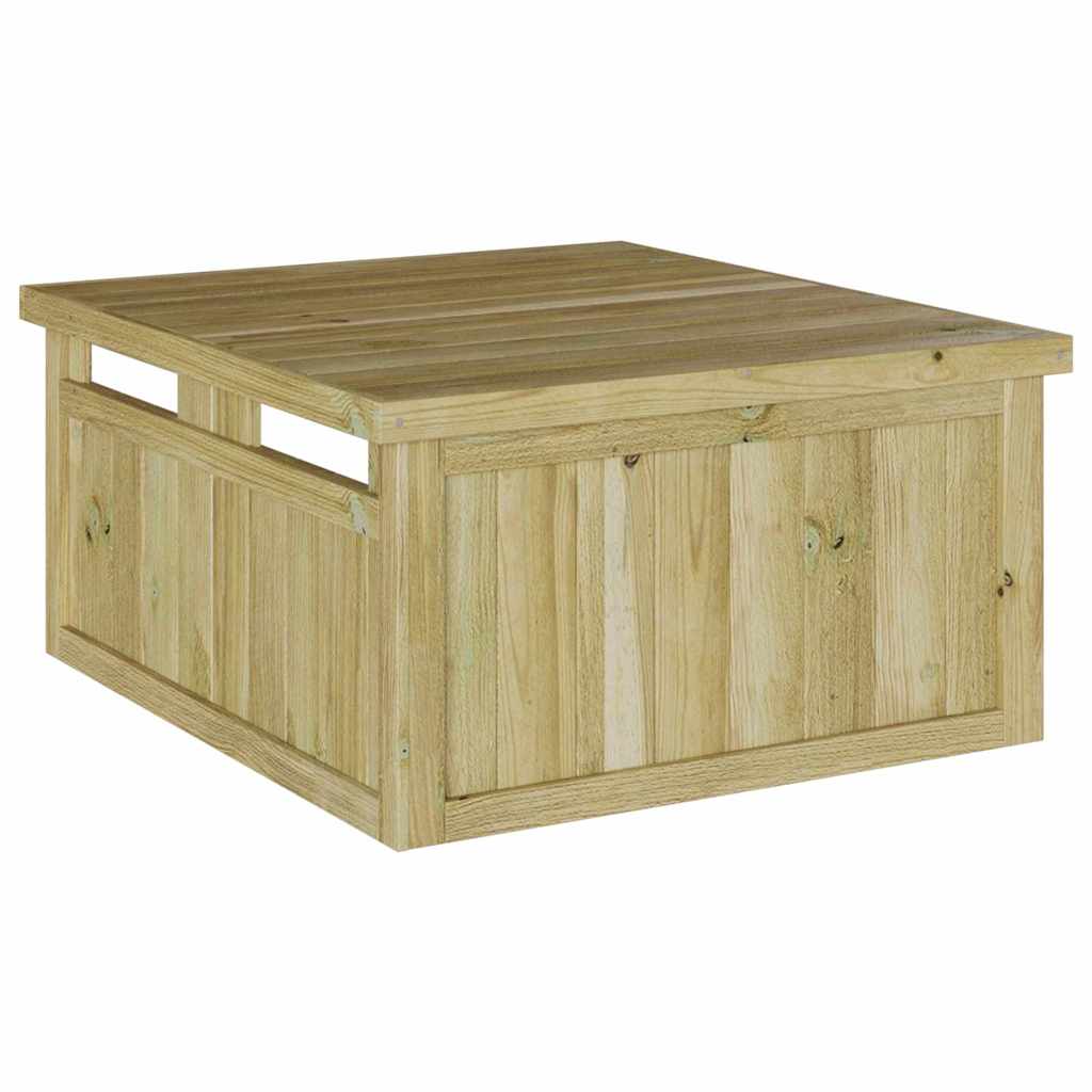 Garage per tosaerba Marrone 73.5 x 81.5 x 38.5 cm