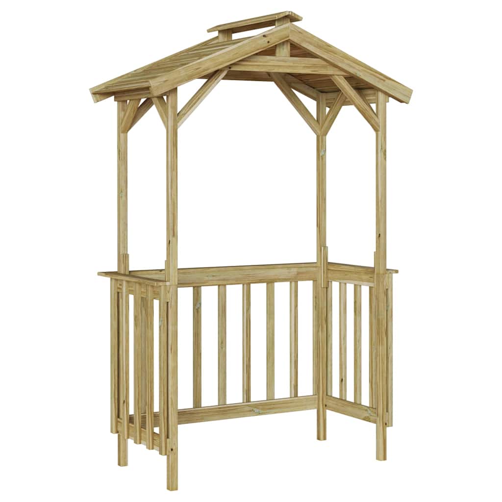 Casetta per barbecue 133,5 x 63 x 200 cm