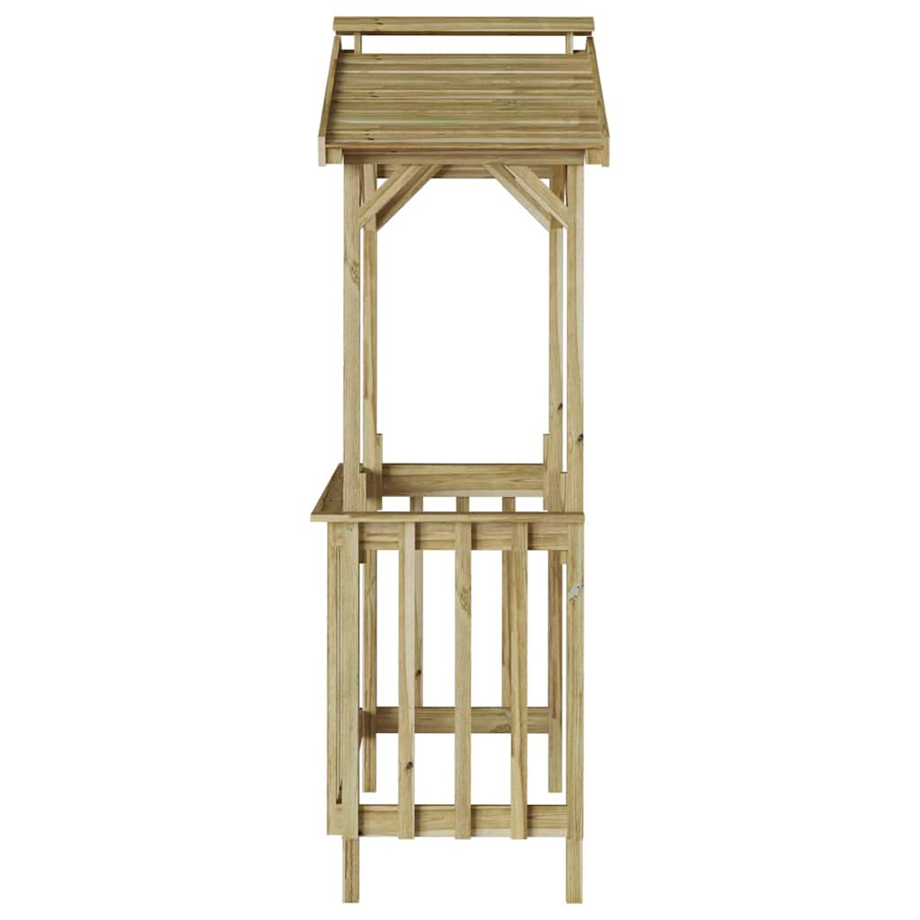 Casetta per barbecue 133,5 x 63 x 200 cm