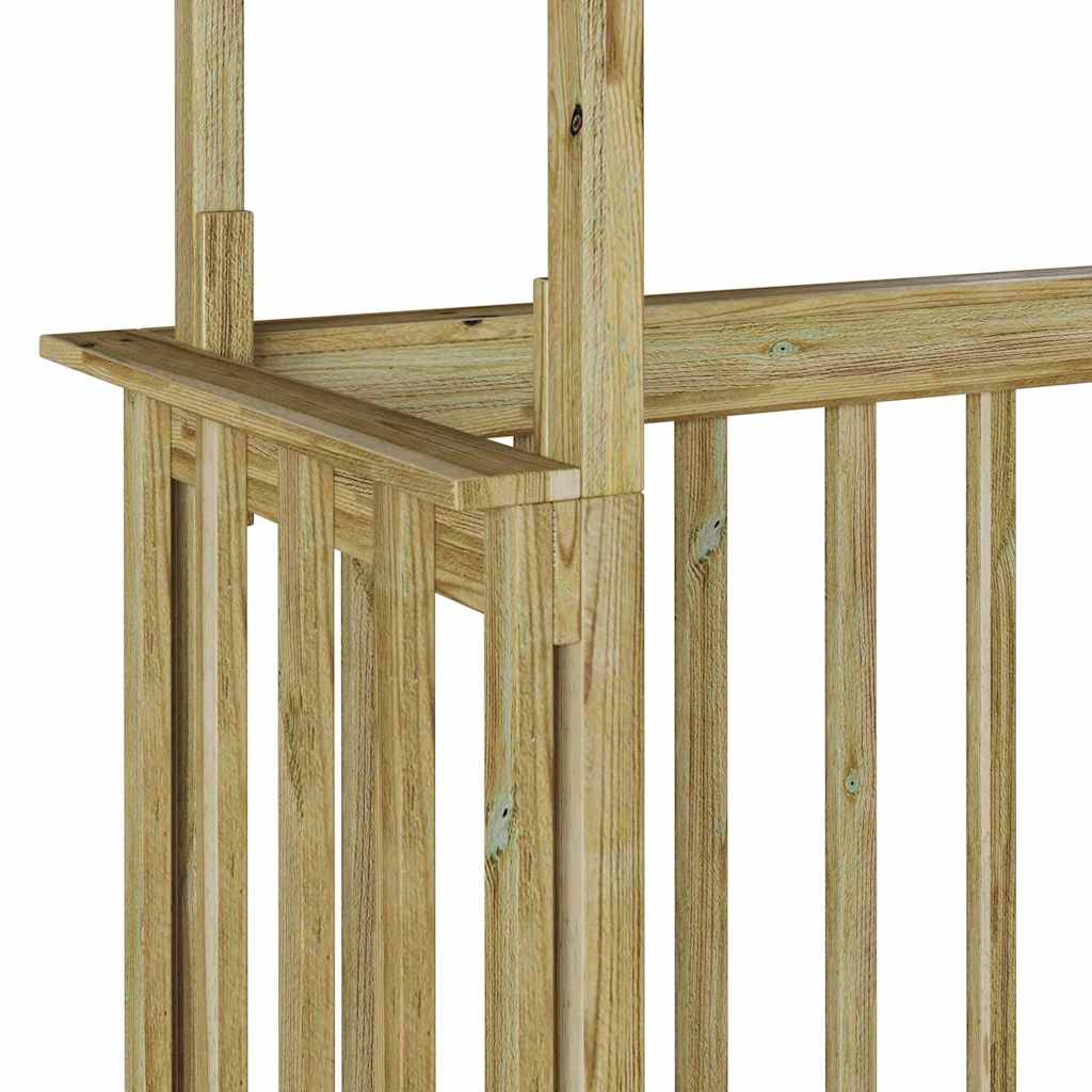 Casetta per barbecue 133,5 x 63 x 200 cm