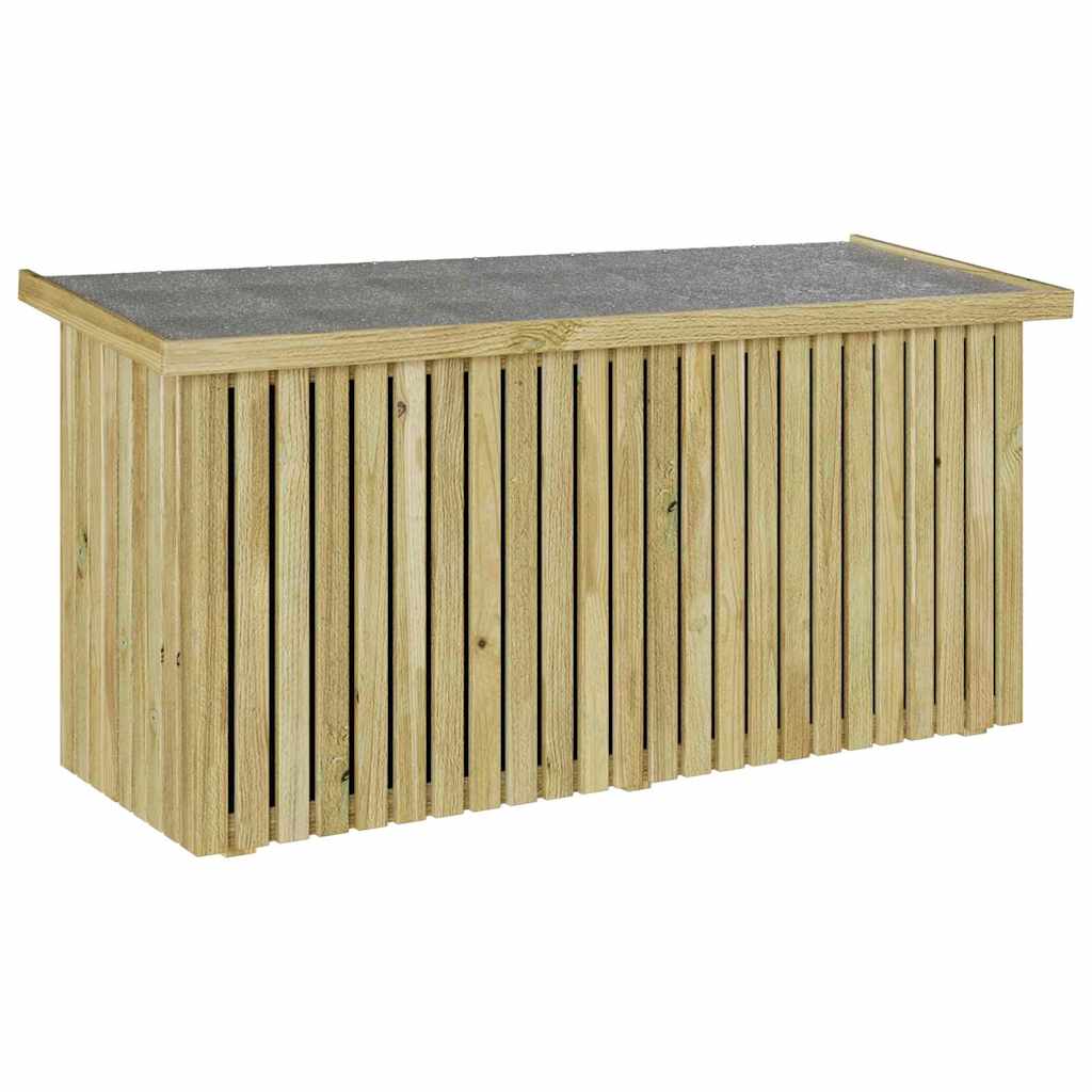 Scatola di Stoccaggio per Giardino Legno di pino impregnato