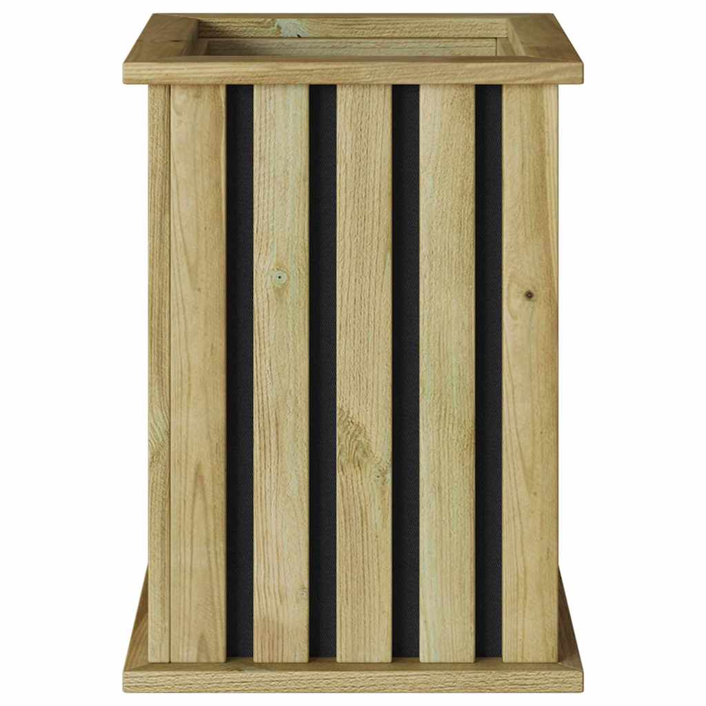 Cassoni fioriti Marrone 33 x 33 x 45 cm