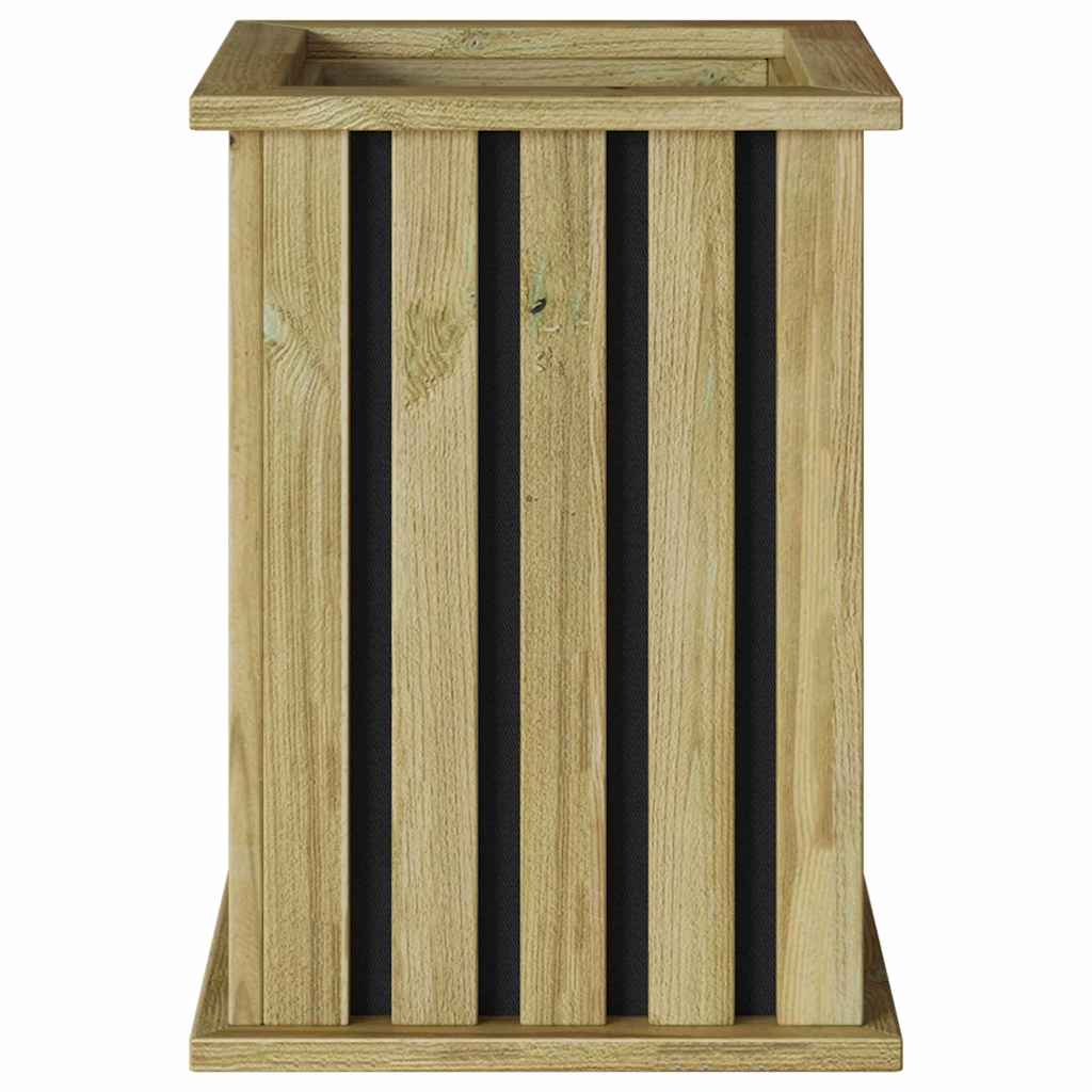 Cassoni fioriti Marrone 33 x 33 x 45 cm