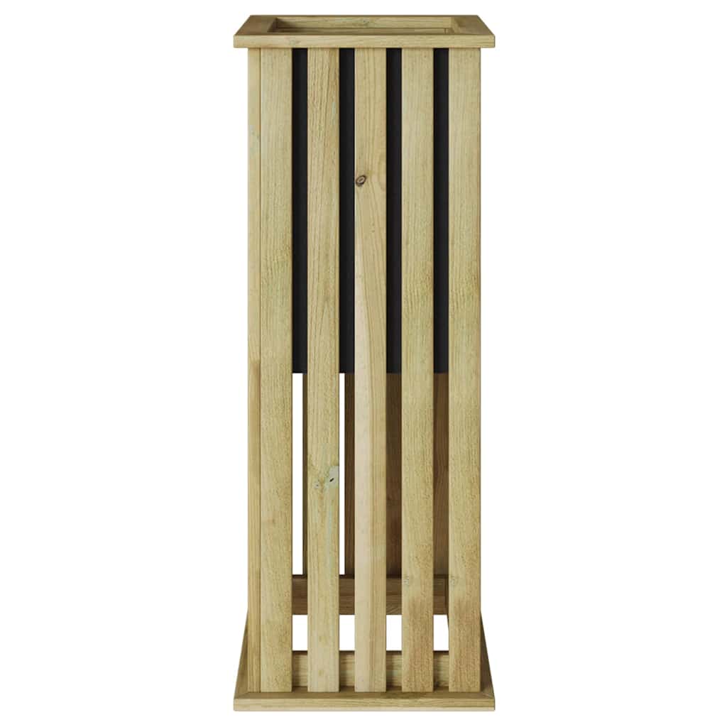 Cassoni fioriti Marrone 33 x 33 x 85 cm