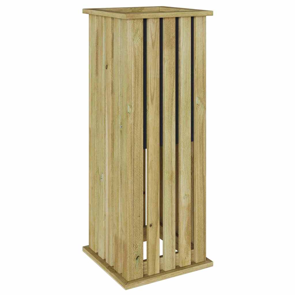 Cassoni fioriti Marrone 33 x 33 x 85 cm