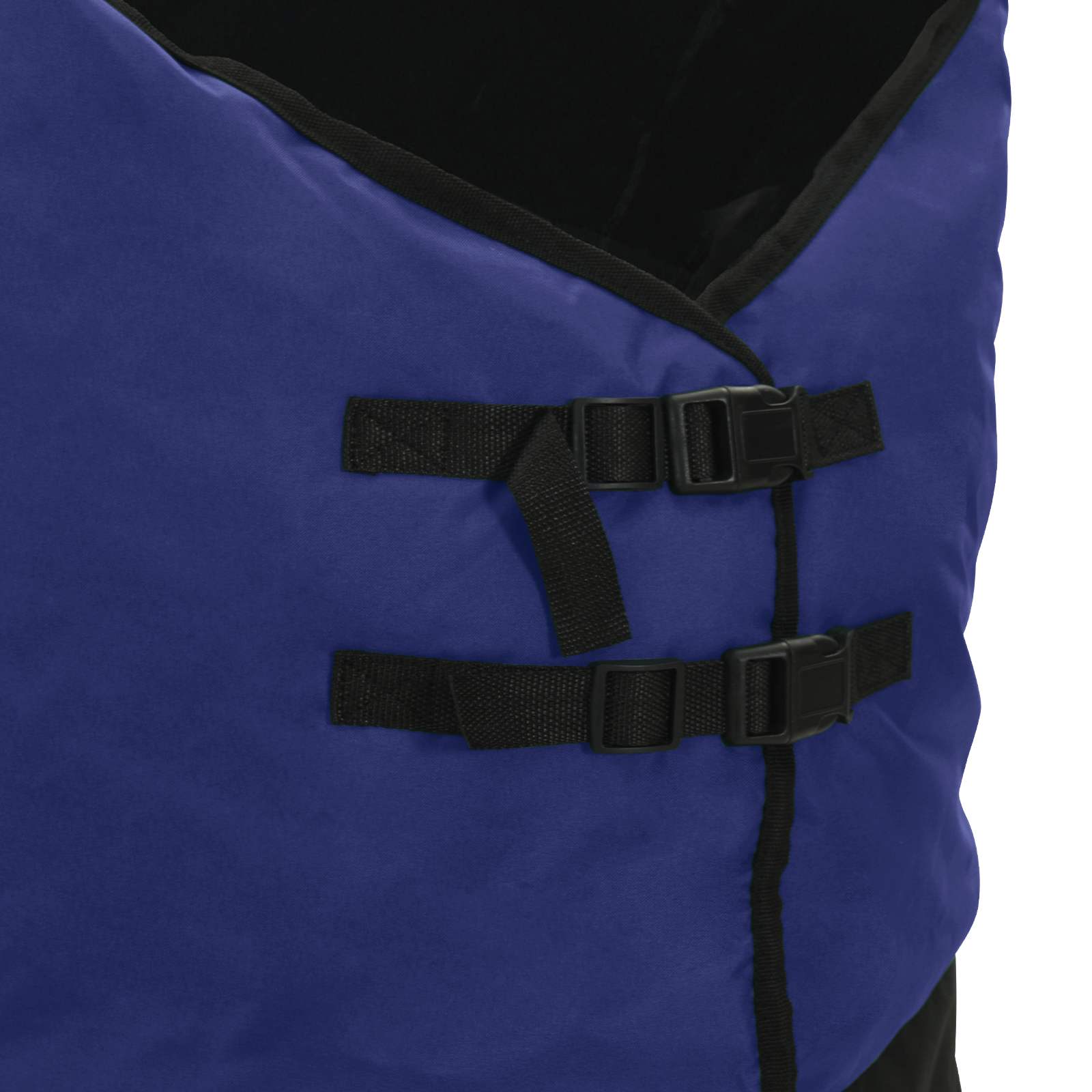 Coperta per Cavalli Blu Navy Completo 125 cm Poliestere