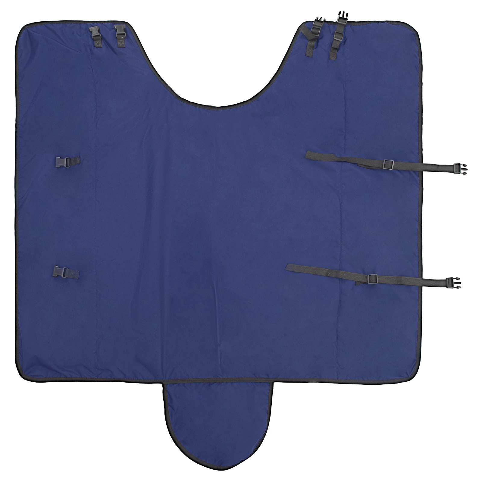 Coperta per Cavalli Blu Navy Completo 135 cm Poliestere