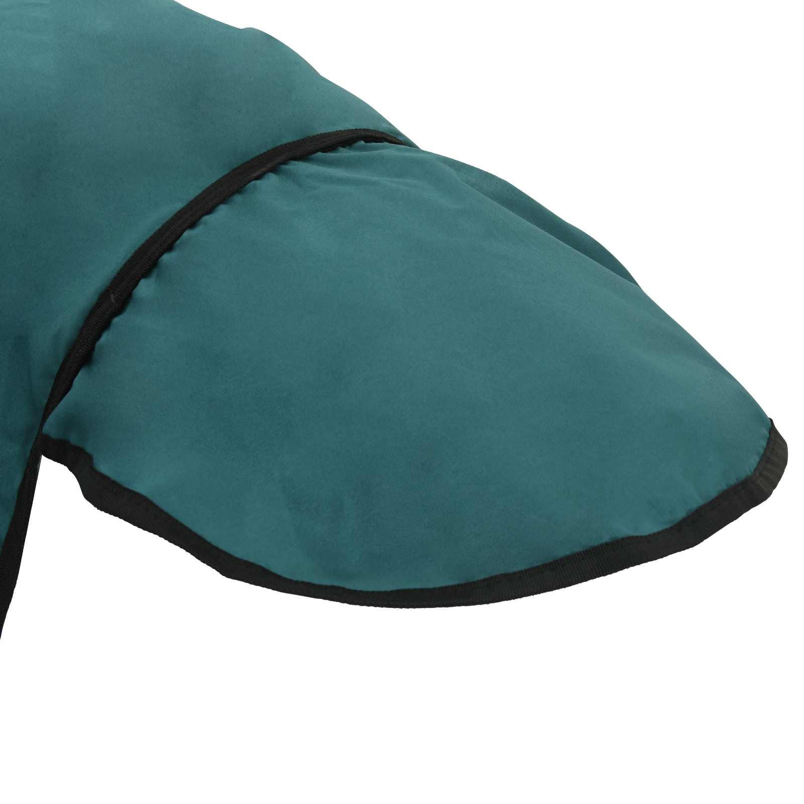 Coperta per Cavalli Verde Scuro e Nero 85 cm Poliestere