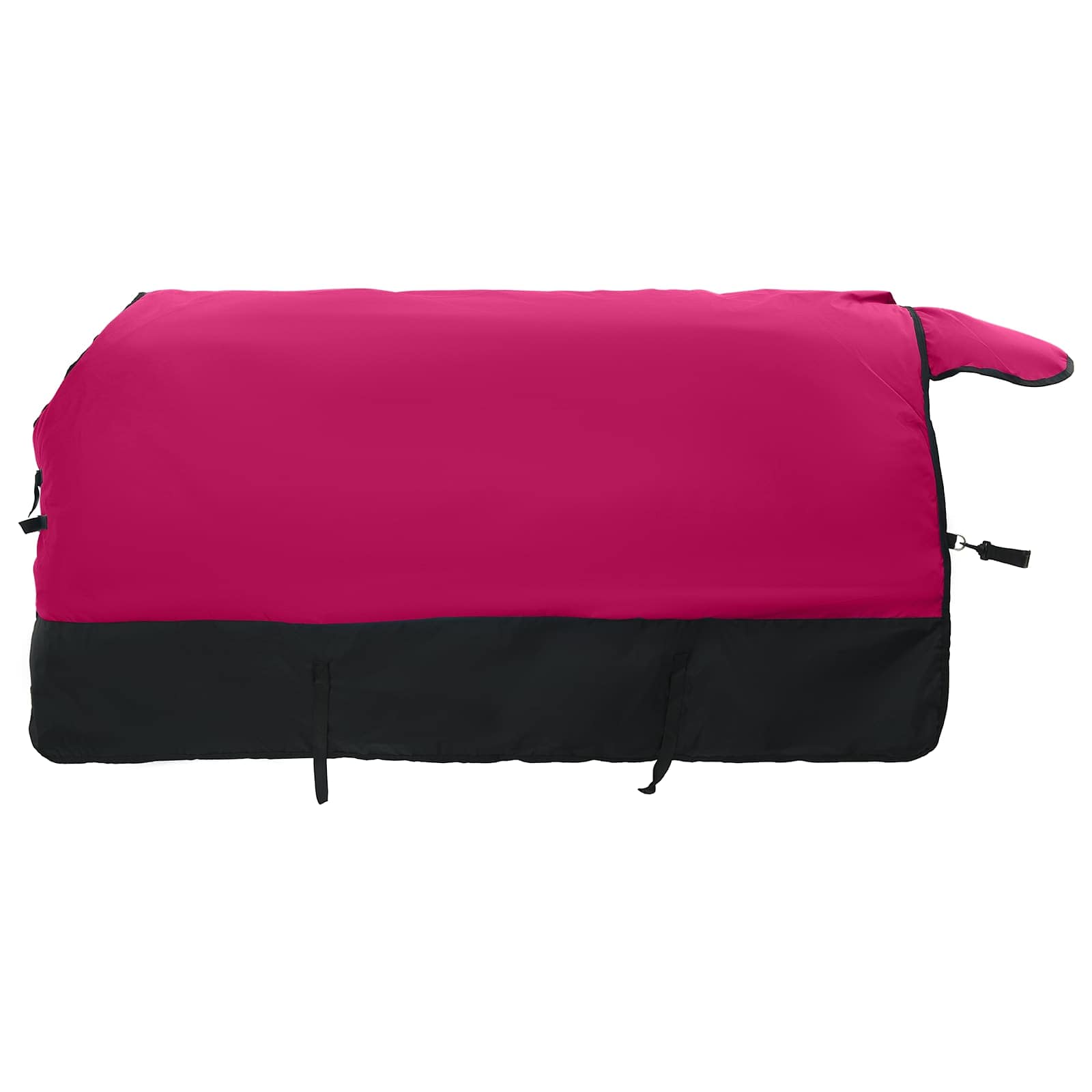 Coperta per Cavalli Rosa e Nero 165 cm Poliestere