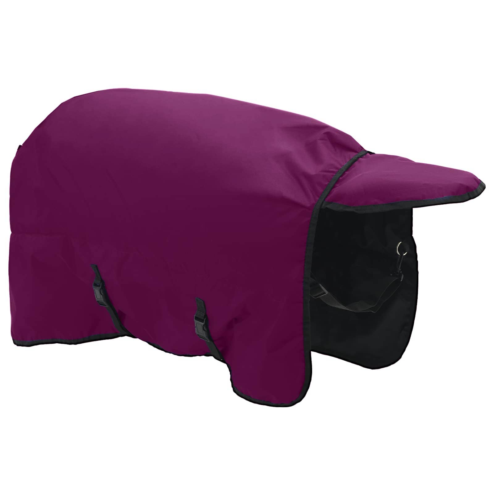 Coperta per Cavalli Viola Completo 155 cm Poliestere