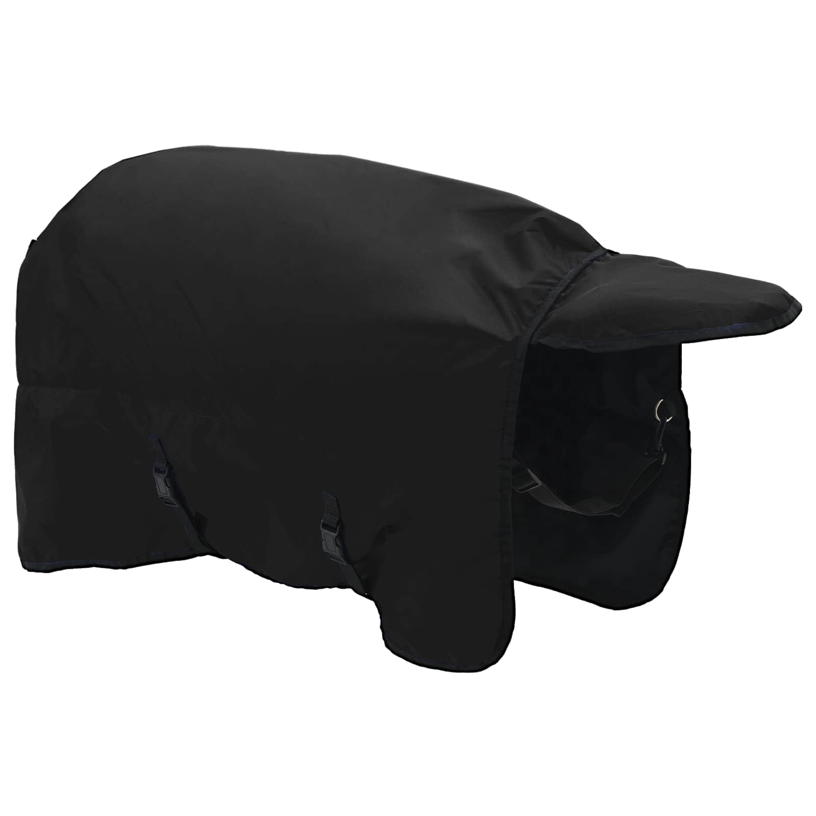 Coperta per Cavalli Nero Completo 145 cm Poliestere