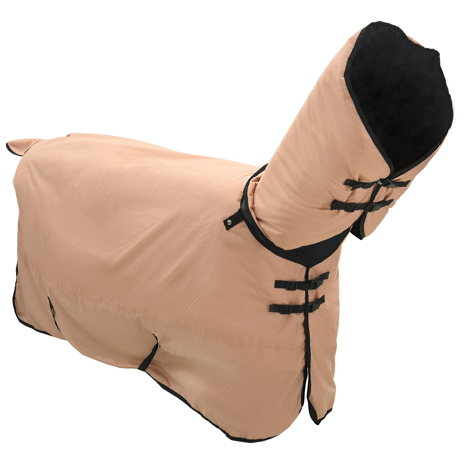 Coperta per Cavalli Cappuccino 145 cm Poliestere