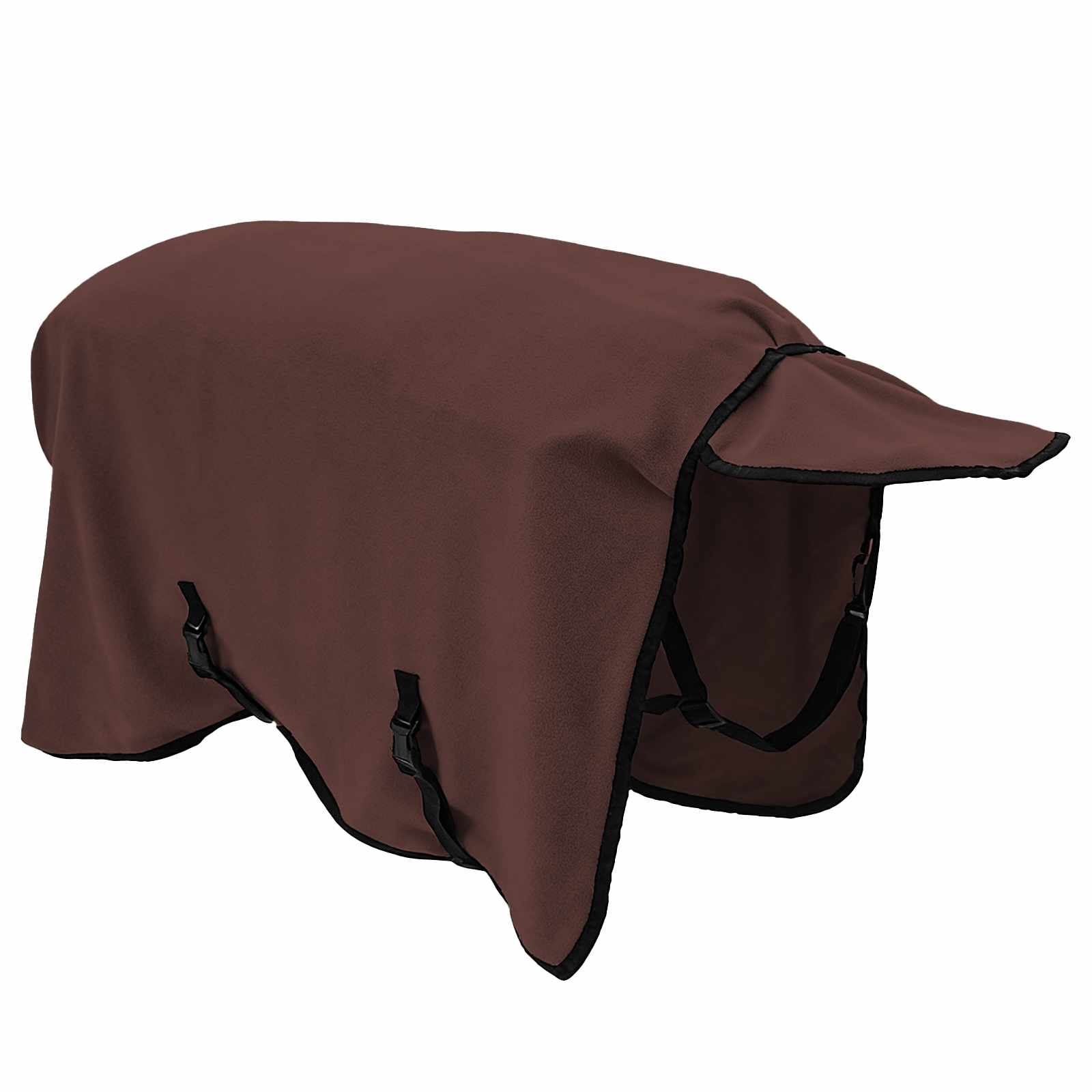 Coperta per Cavalli Marrone Scuro Completo 95 cm