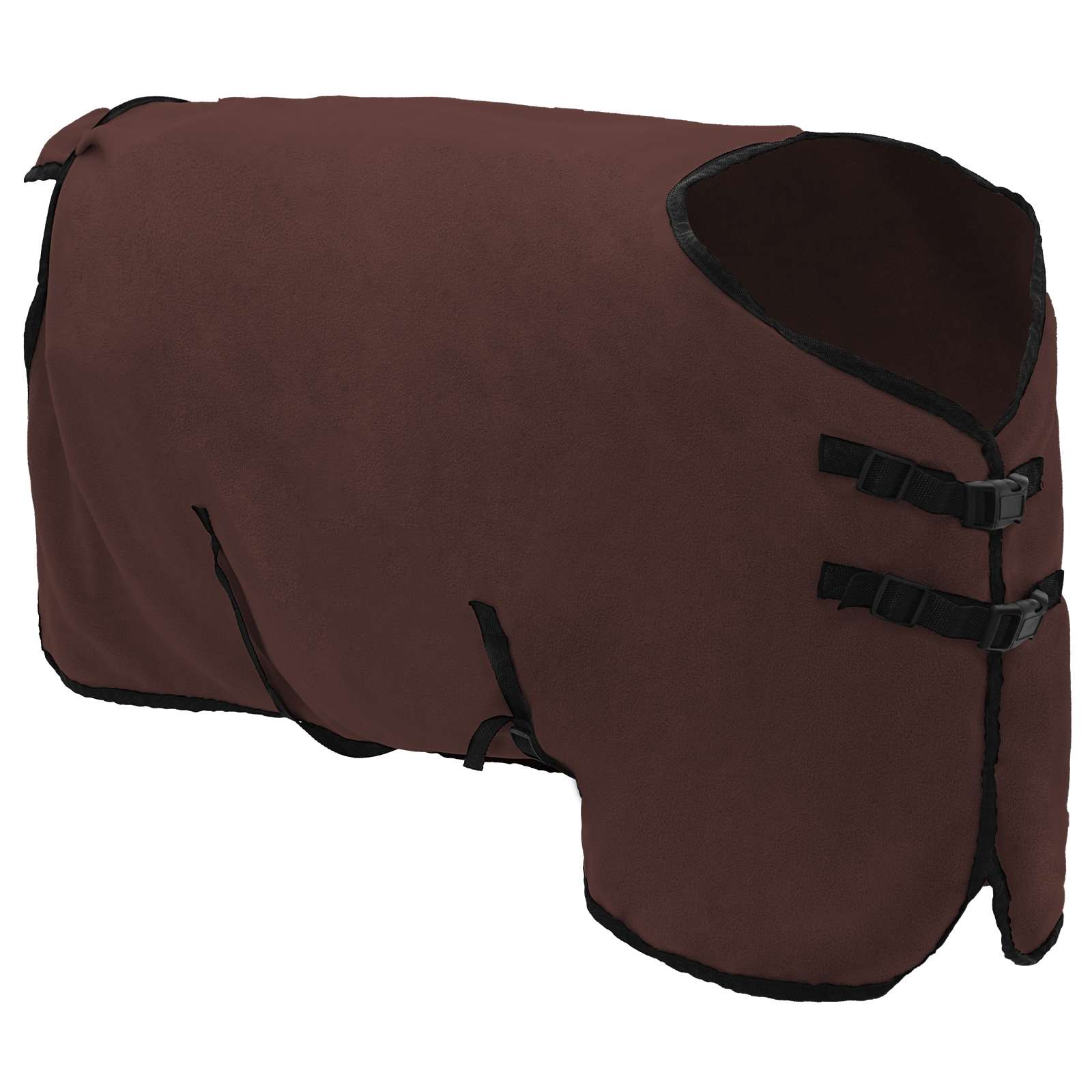Coperta per Cavalli Marrone Scuro Completo 115 cm