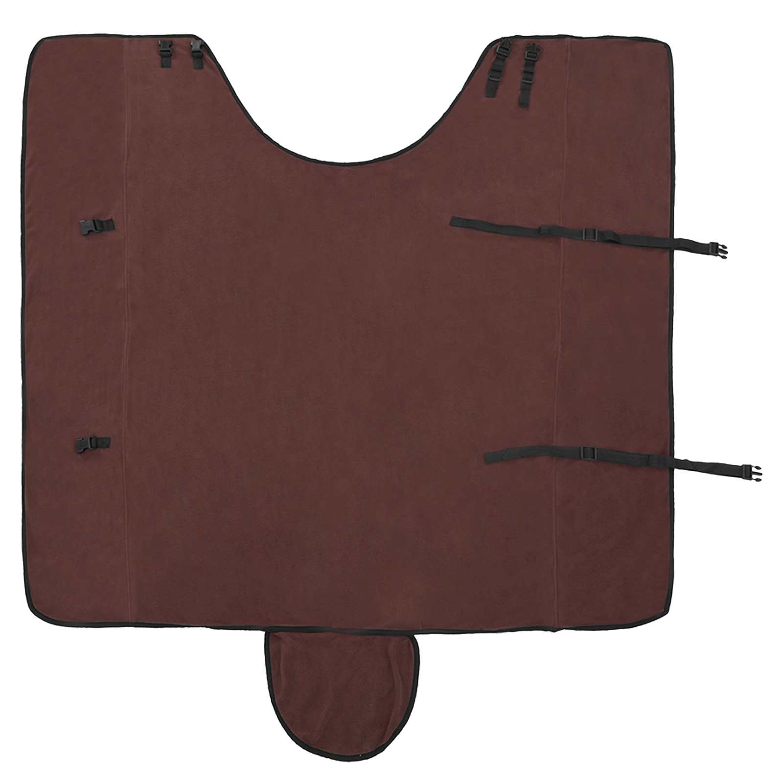 Coperta per Cavalli Marrone Scuro Completo 125 cm