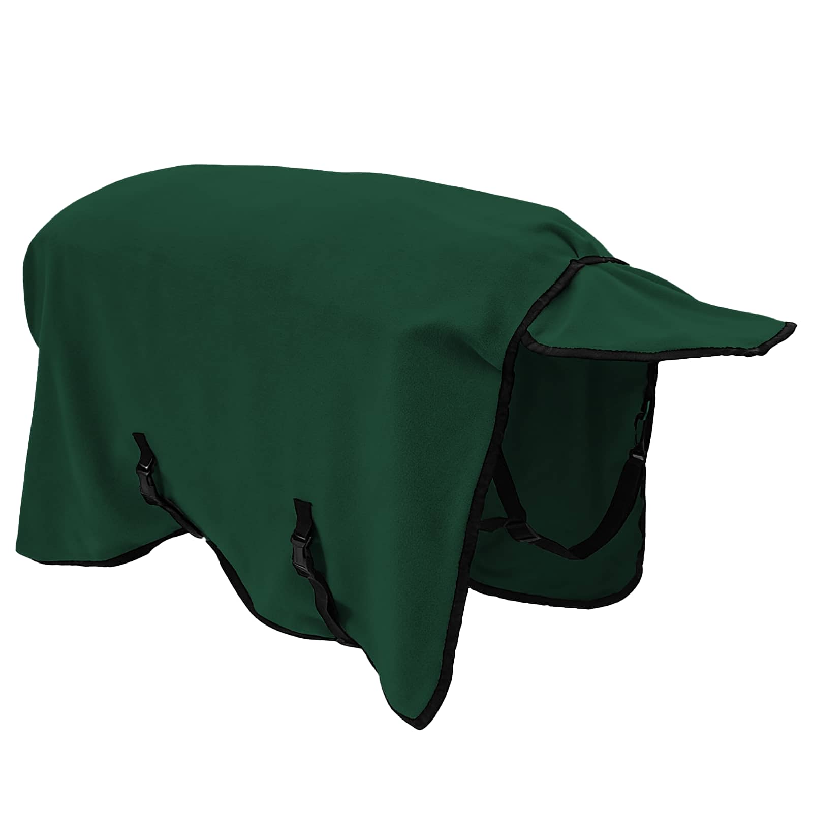 Coperta per Cavalli Verde Scuro 105 cm Fleece in poliestere