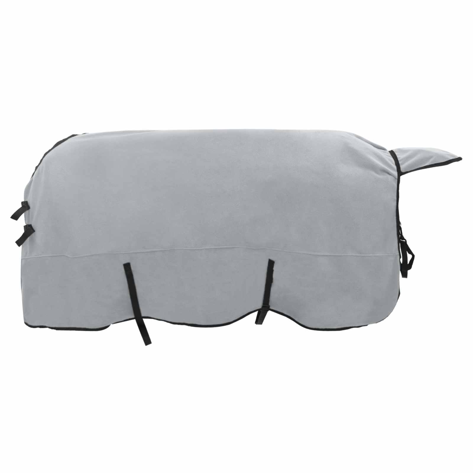 Coperta per Cavalli Grigio chiaro e rosa completo 125 cm