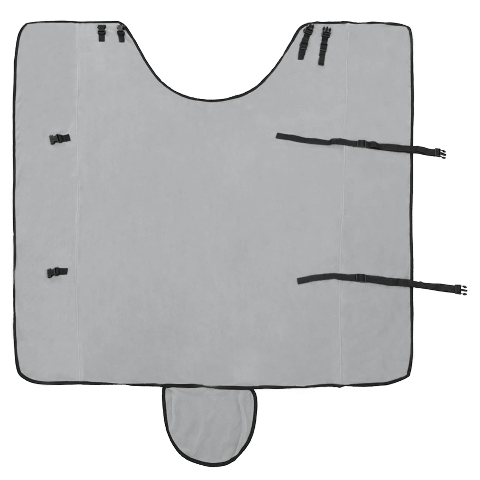 Coperta per Cavalli Grigio chiaro e rosa completo 145 cm