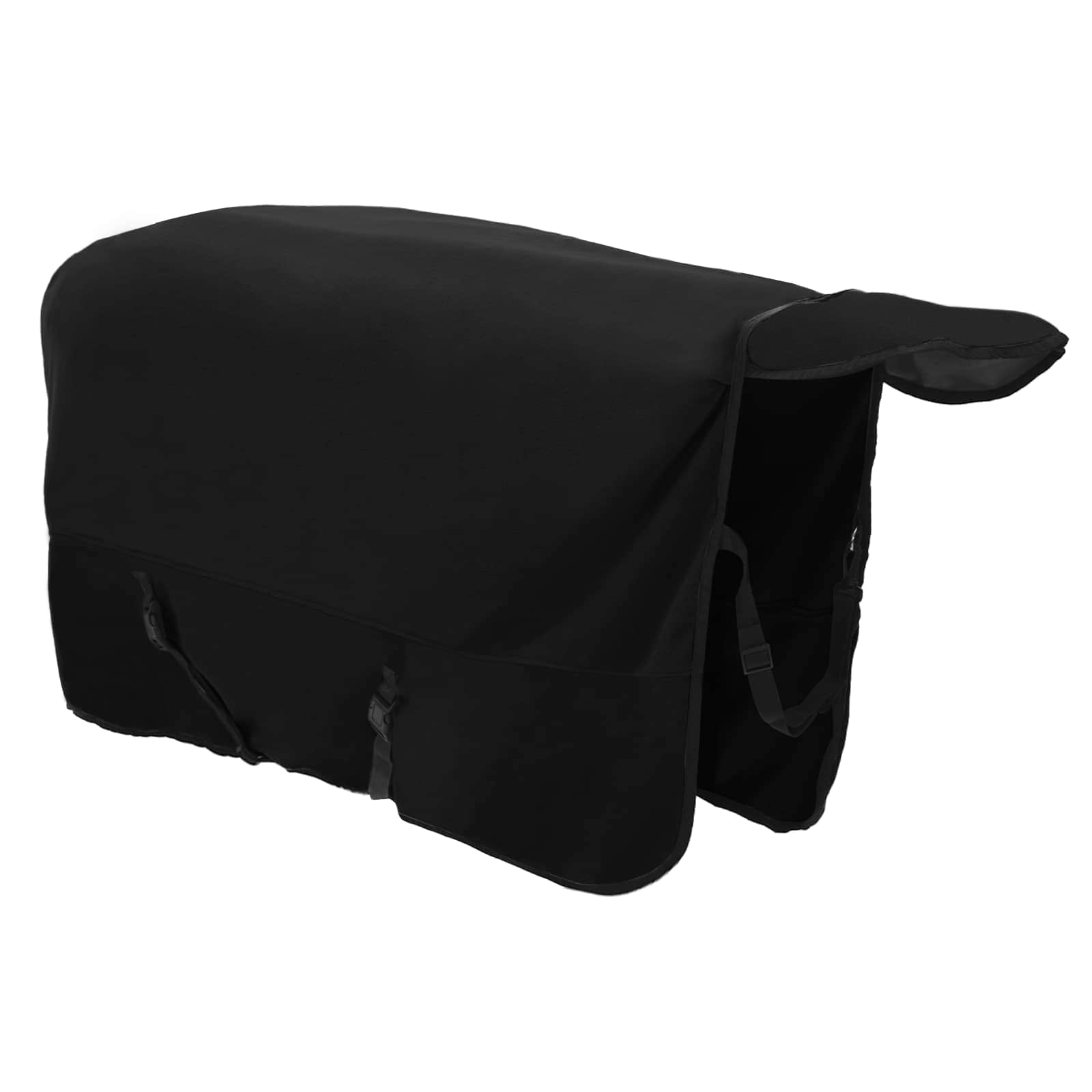 Coperta per Cavalli Nero 125 cm Fleece in poliestere