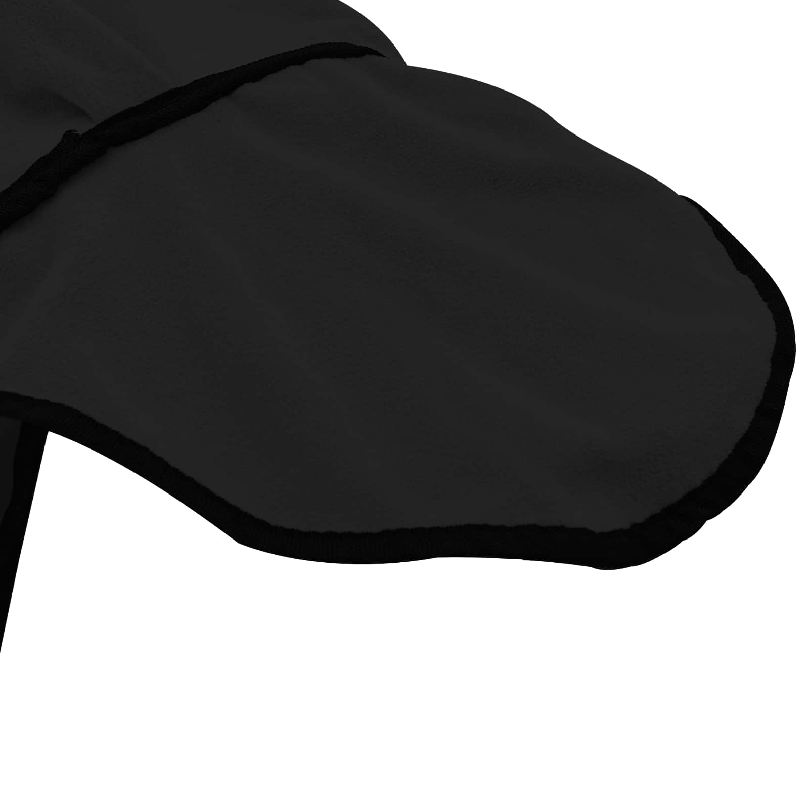 Coperta per Cavalli Nero 125 cm Fleece in poliestere