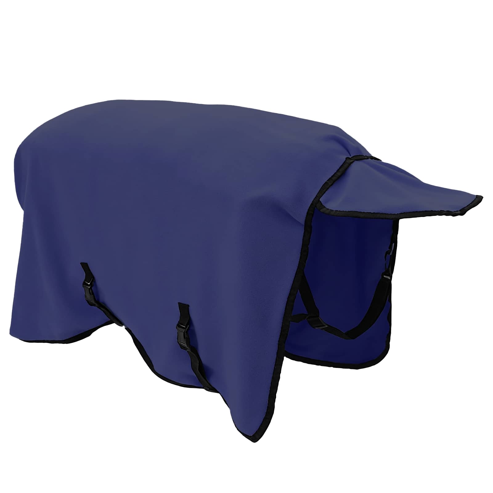 Coperta per Cavalli Blu navy 115 cm Fleece in poliestere