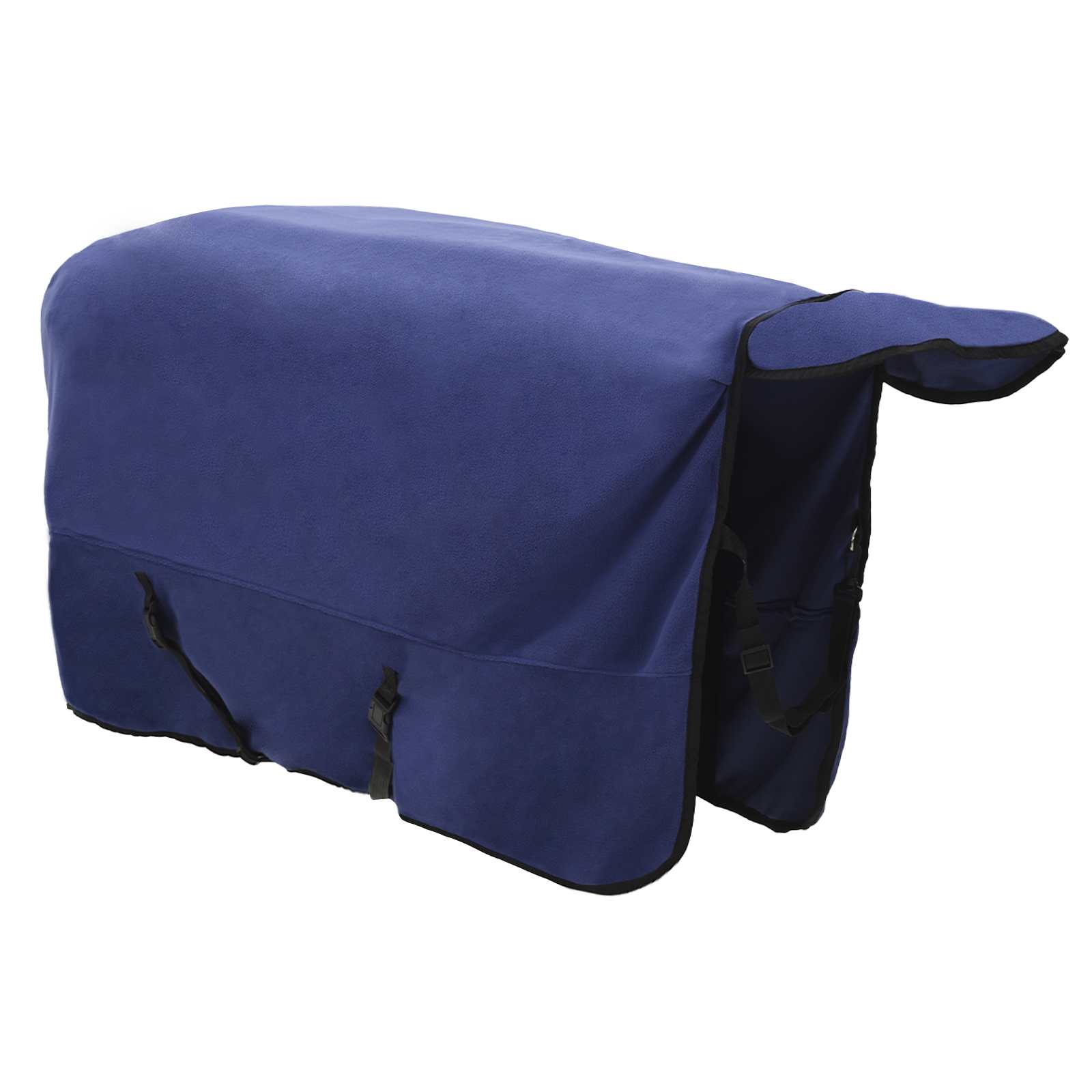 Coperta per Cavalli Blu navy 125 cm Fleece in poliestere