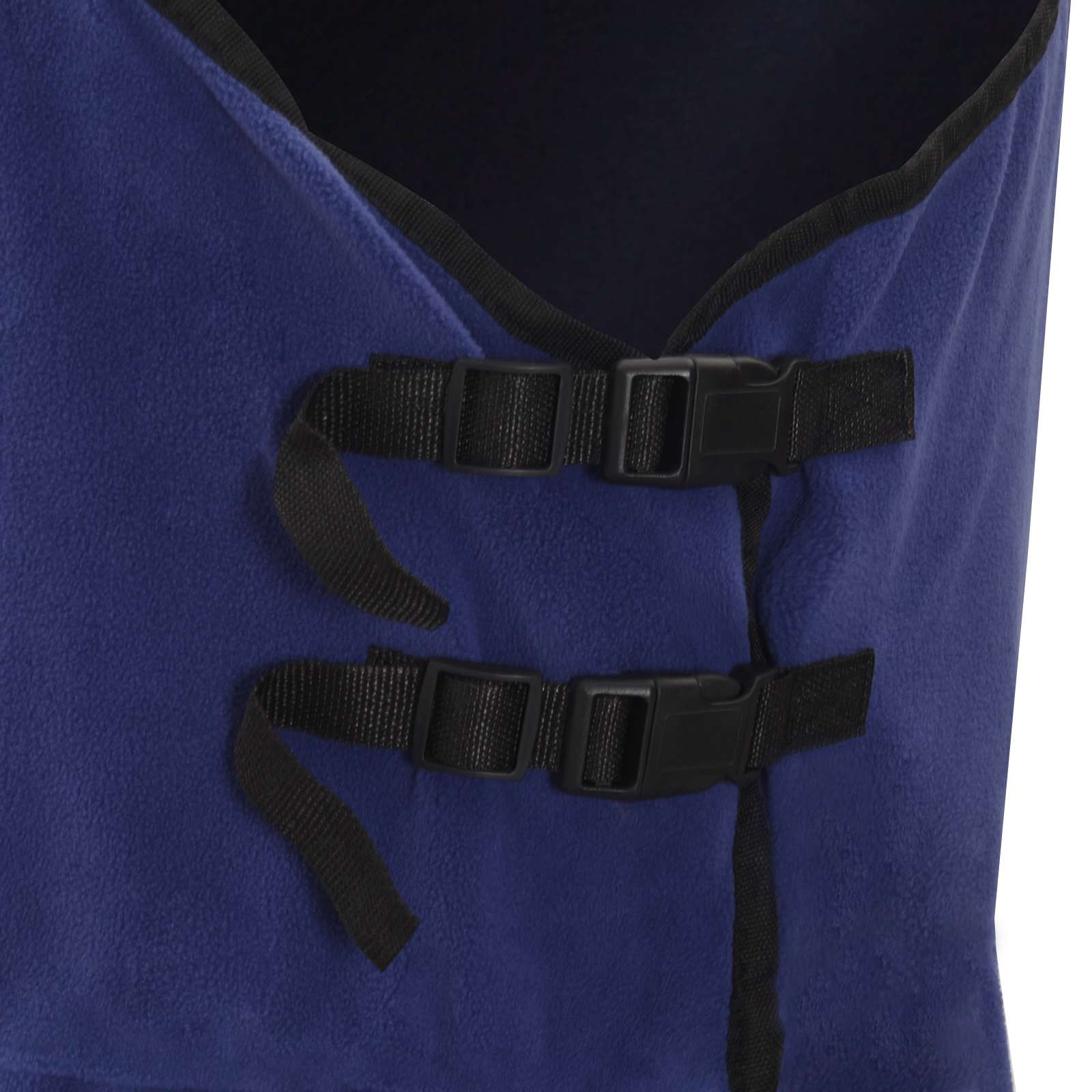 Coperta per Cavalli Blu navy 135 cm Fleece in poliestere