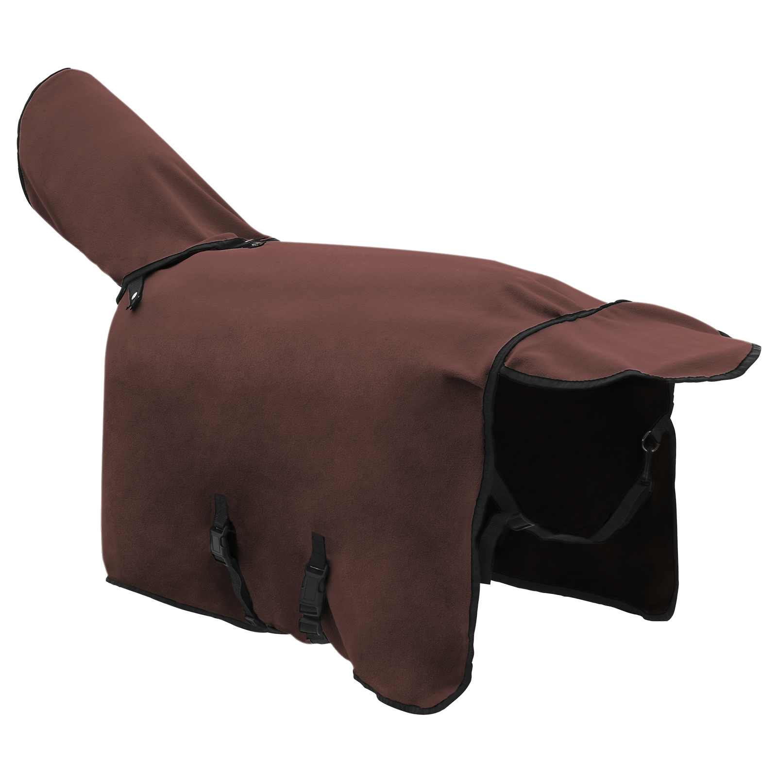 Coperta per Cavalli Marrone Scuro Completo 75 cm