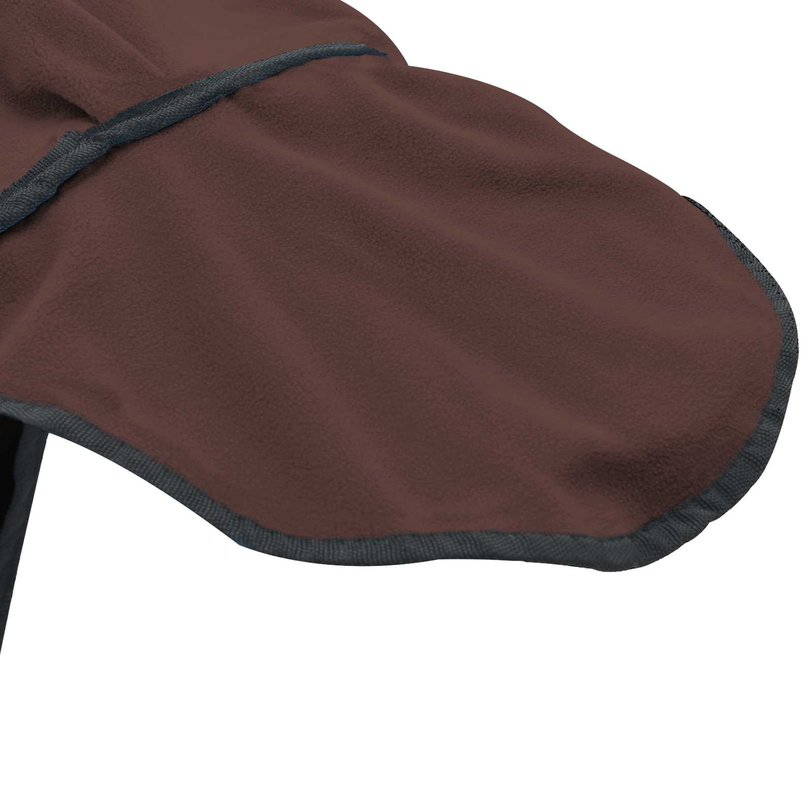 Coperta per Cavalli Marrone Scuro Completo 145 cm