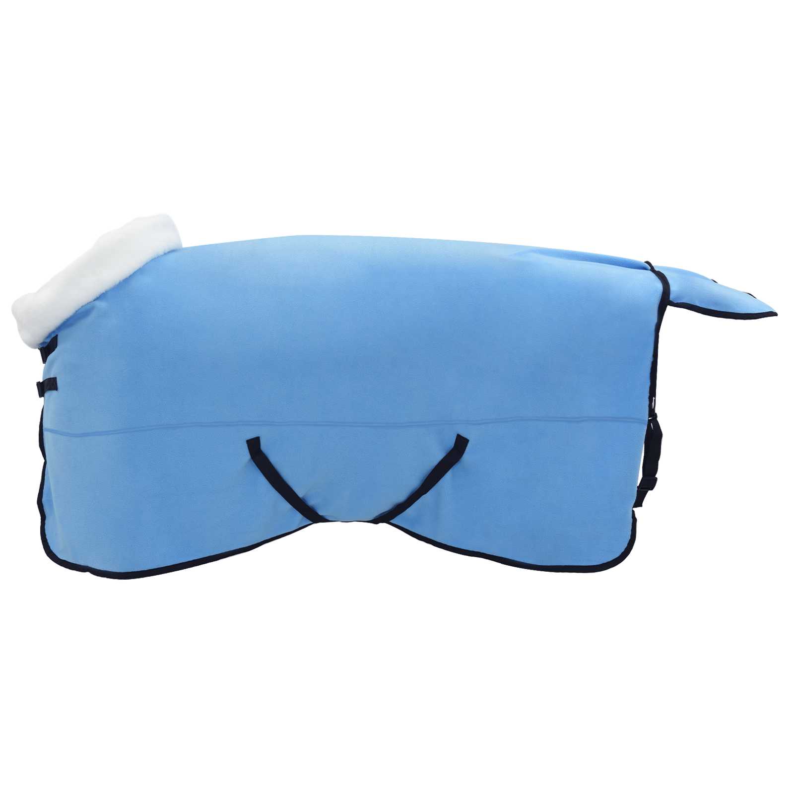Coperta per Cavalli Aqua Completo 155 cm Felpa in pile