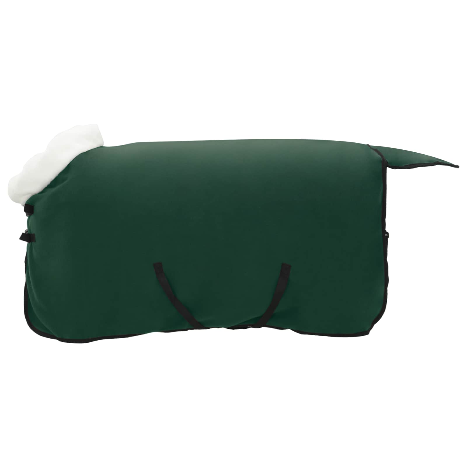 Coperta per Cavalli Verde scuro completo 115 cm Felpa in pile