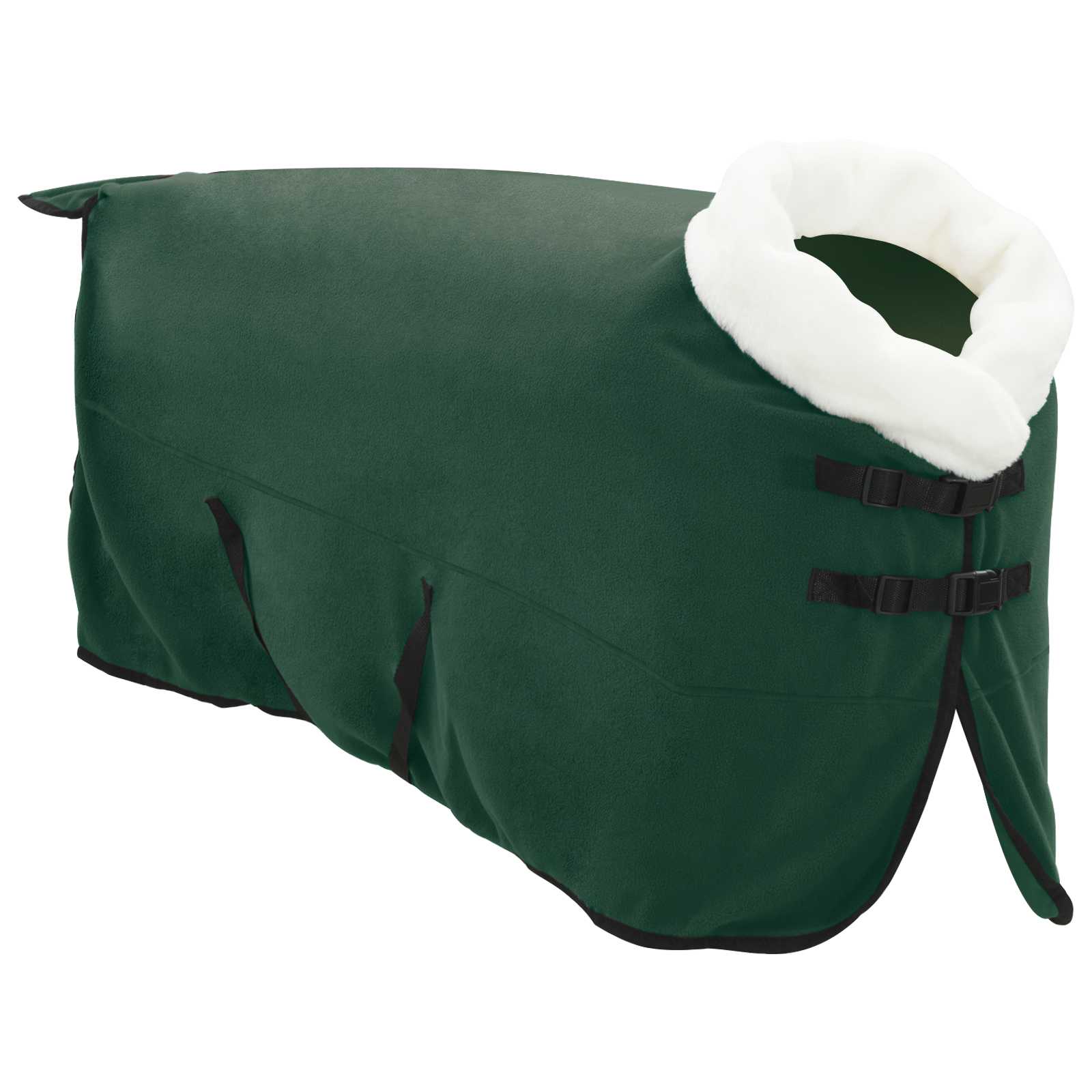 Coperta per Cavalli Verde scuro completo 155 cm Felpa in pile