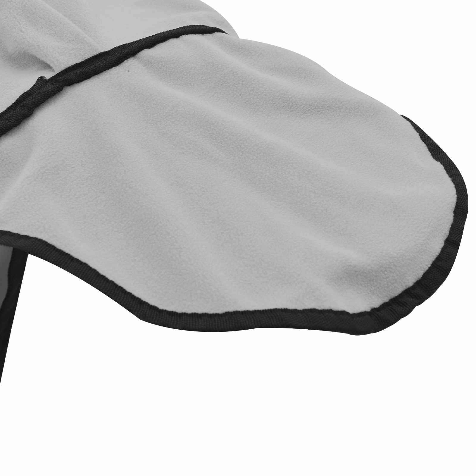 Coperta per Cavalli Grigio Chiaro Completo 165 cm Felpa in pile