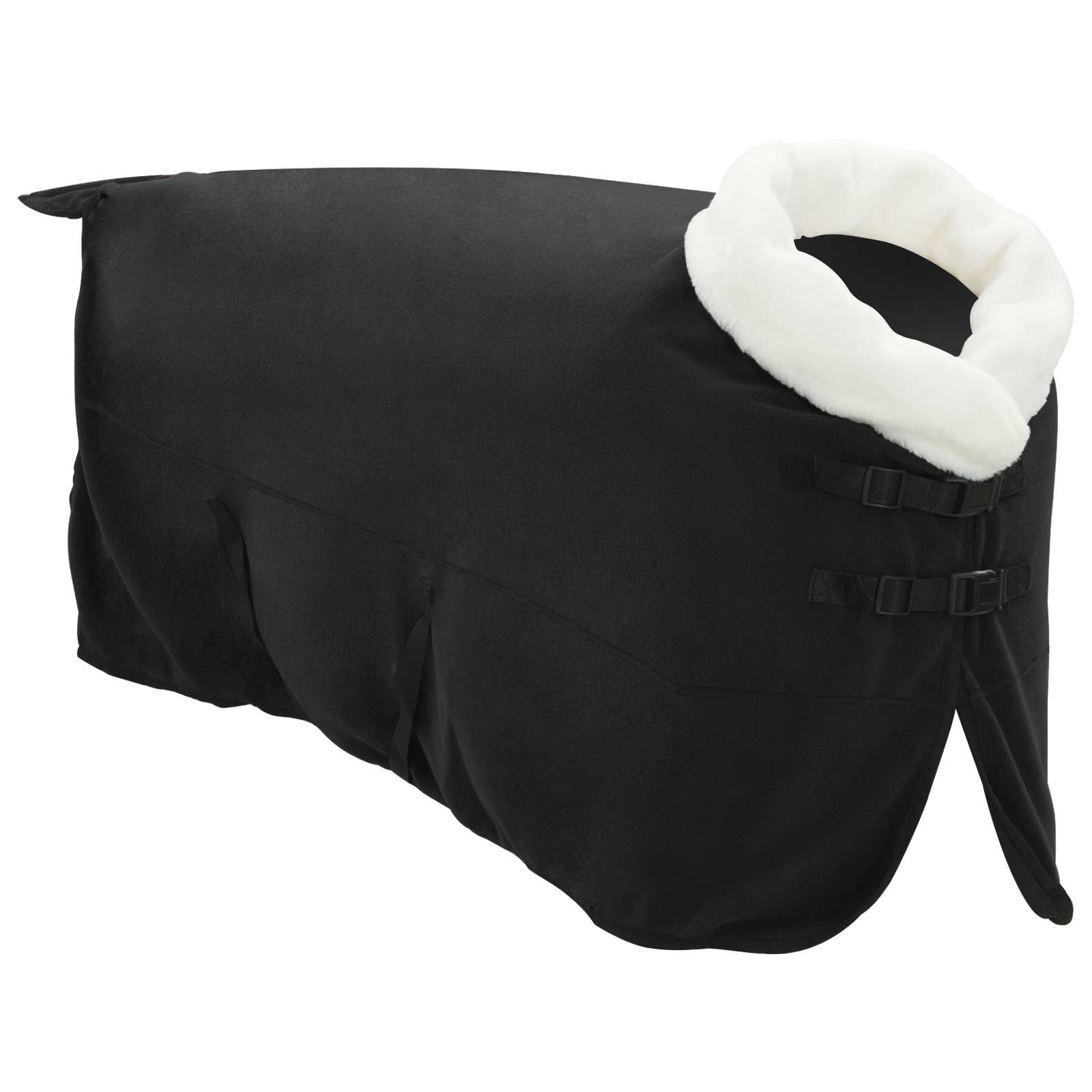 Coperta per Cavalli Nero 155 cm Felpa in pile