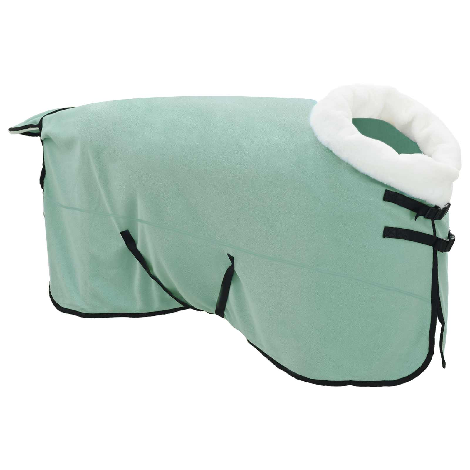 Coperta per Cavalli Verde speciale 145 cm Felpa in pile