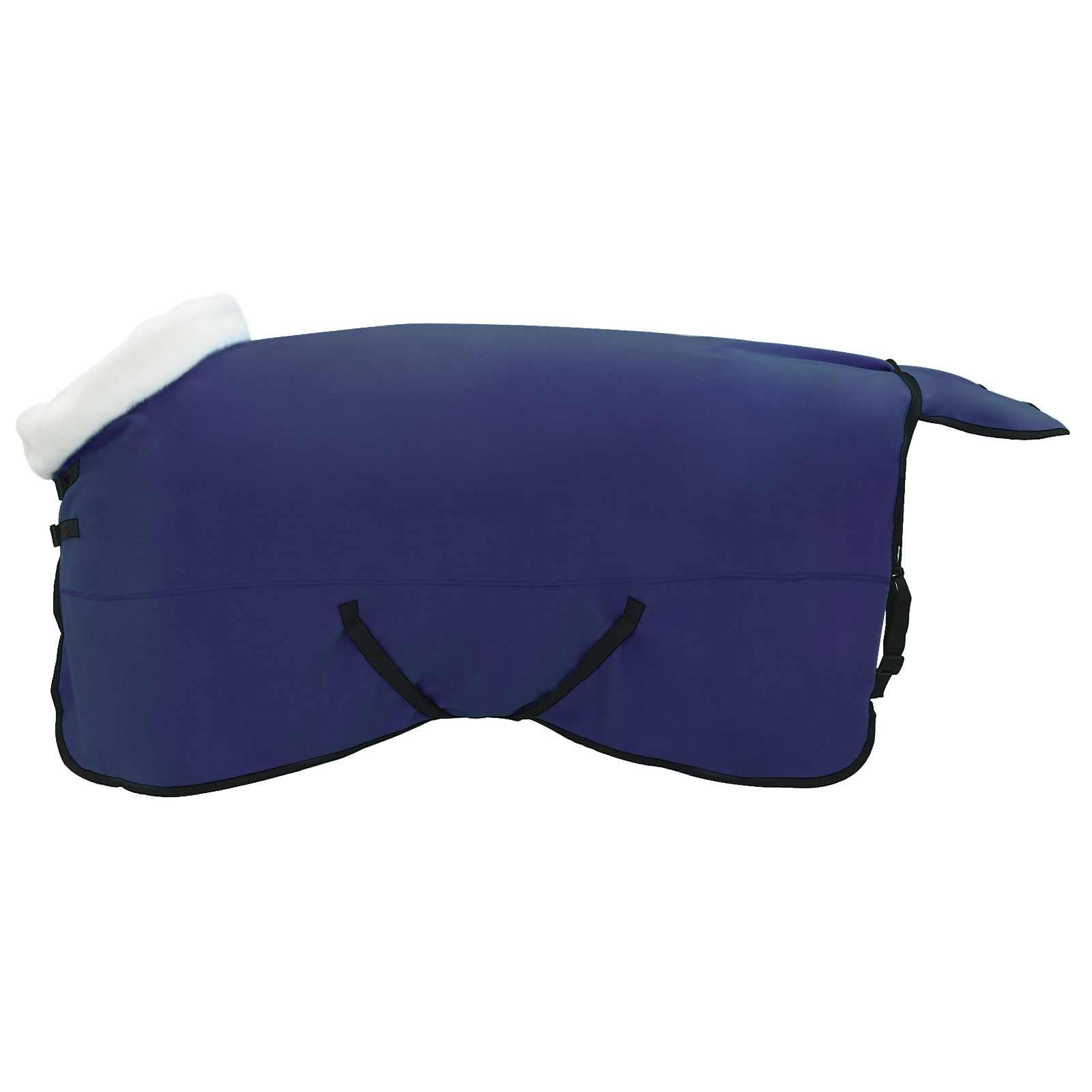 Coperta per Cavalli Blu navy 125 cm Felpa in pile