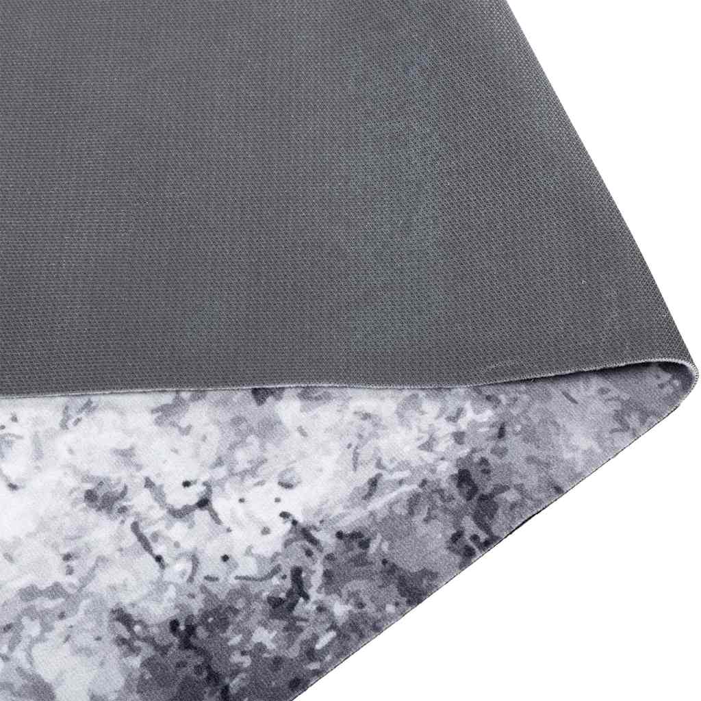 Tappeto da Cucina Grigio 180 x 60 cm Velluto