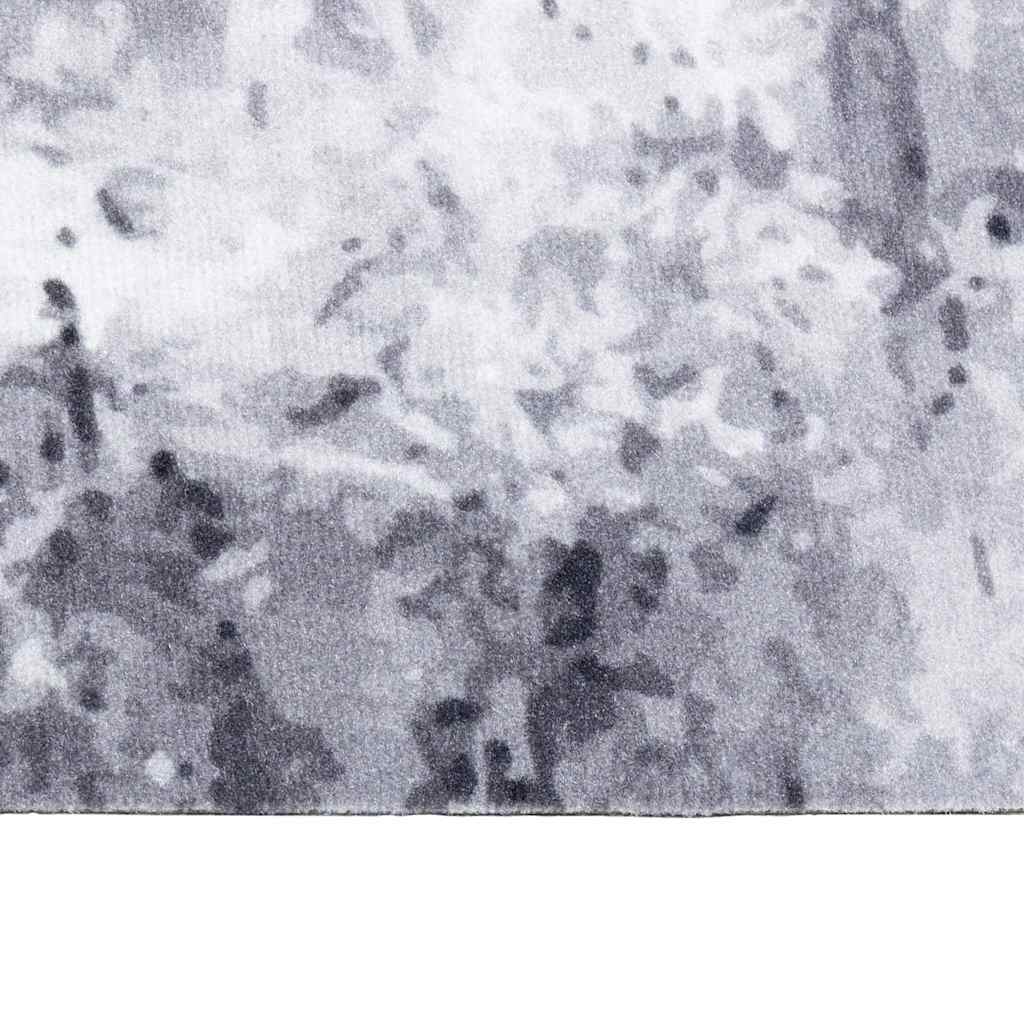 Tappeto da Cucina Grigio 180 x 60 cm Velluto