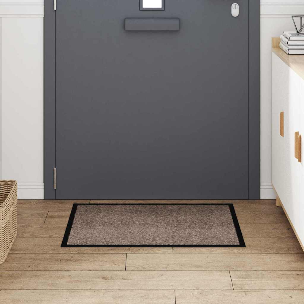 Tappetino Beige 60 x 80 x 1.2 cm Tessuto Teddy