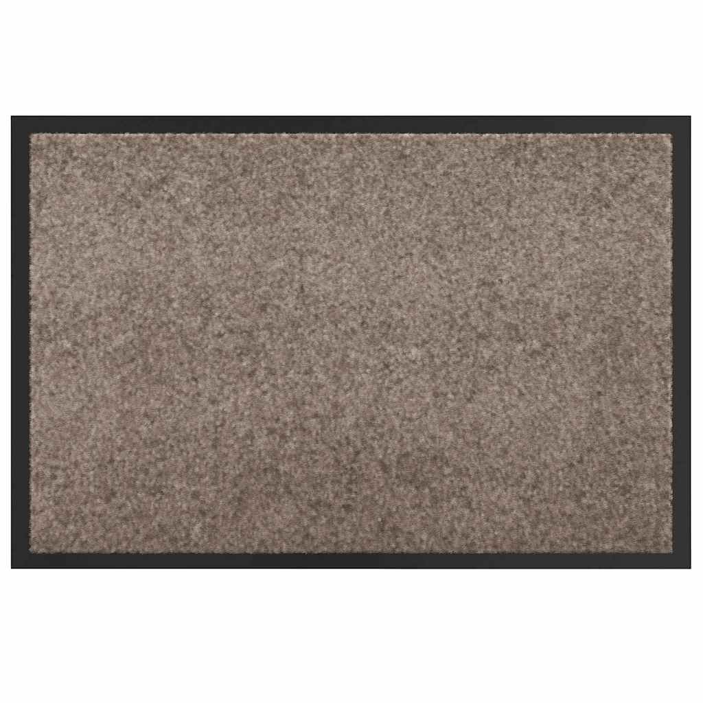 Tappetino Beige 80 x 120 x 1.2 cm Tessuto Teddy