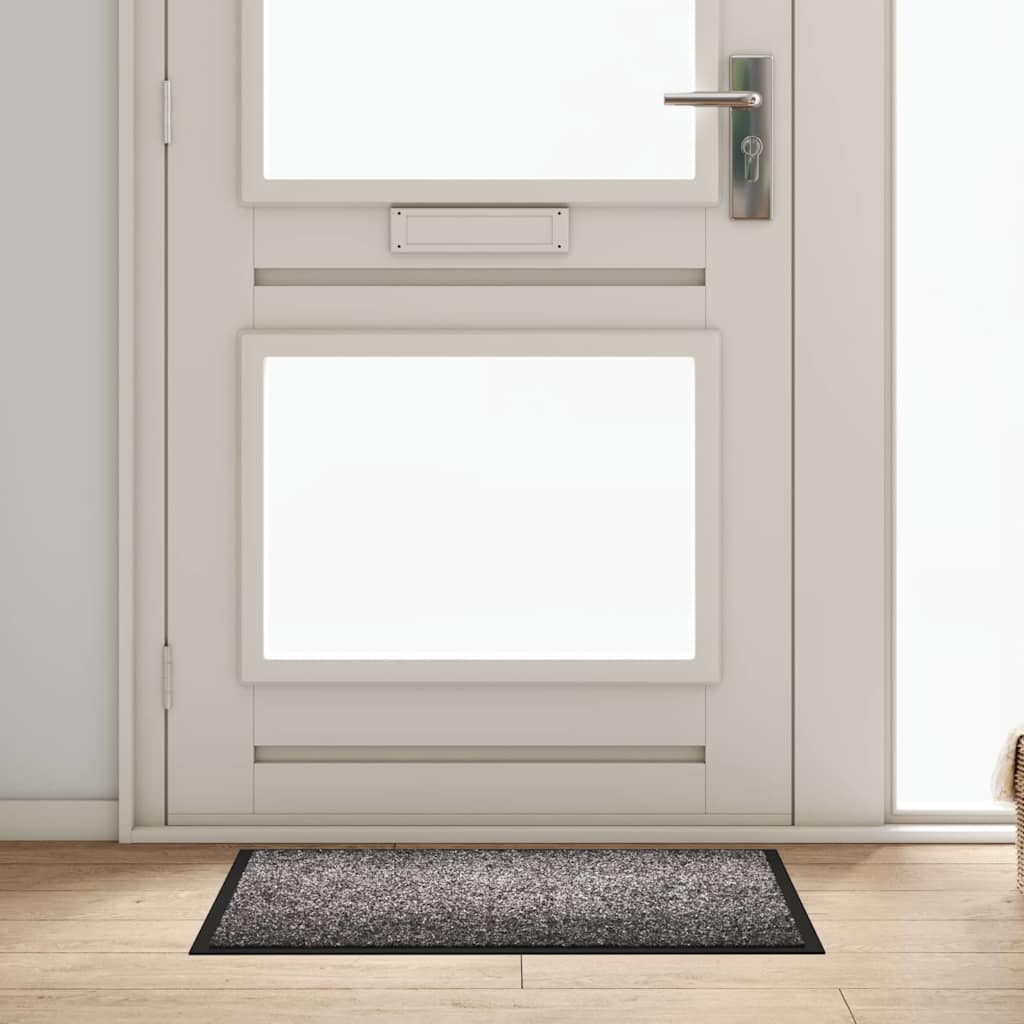 Tappetino Grigio Chiaro 60 x 80 x 1.2 cm Tessuto Teddy